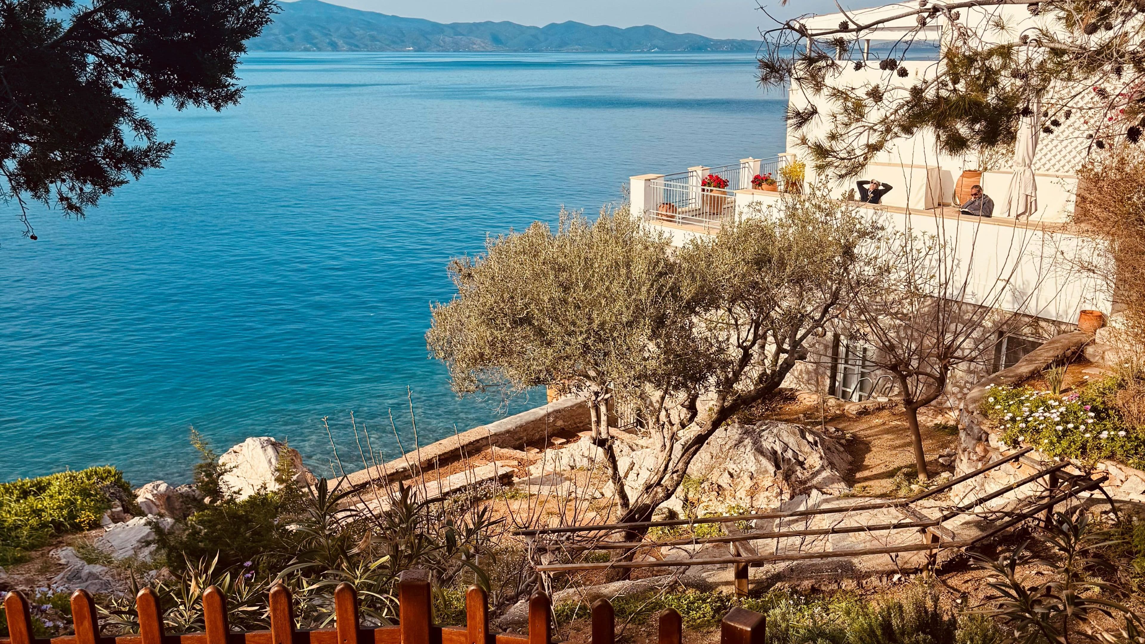Gardener's dream on Hydra island