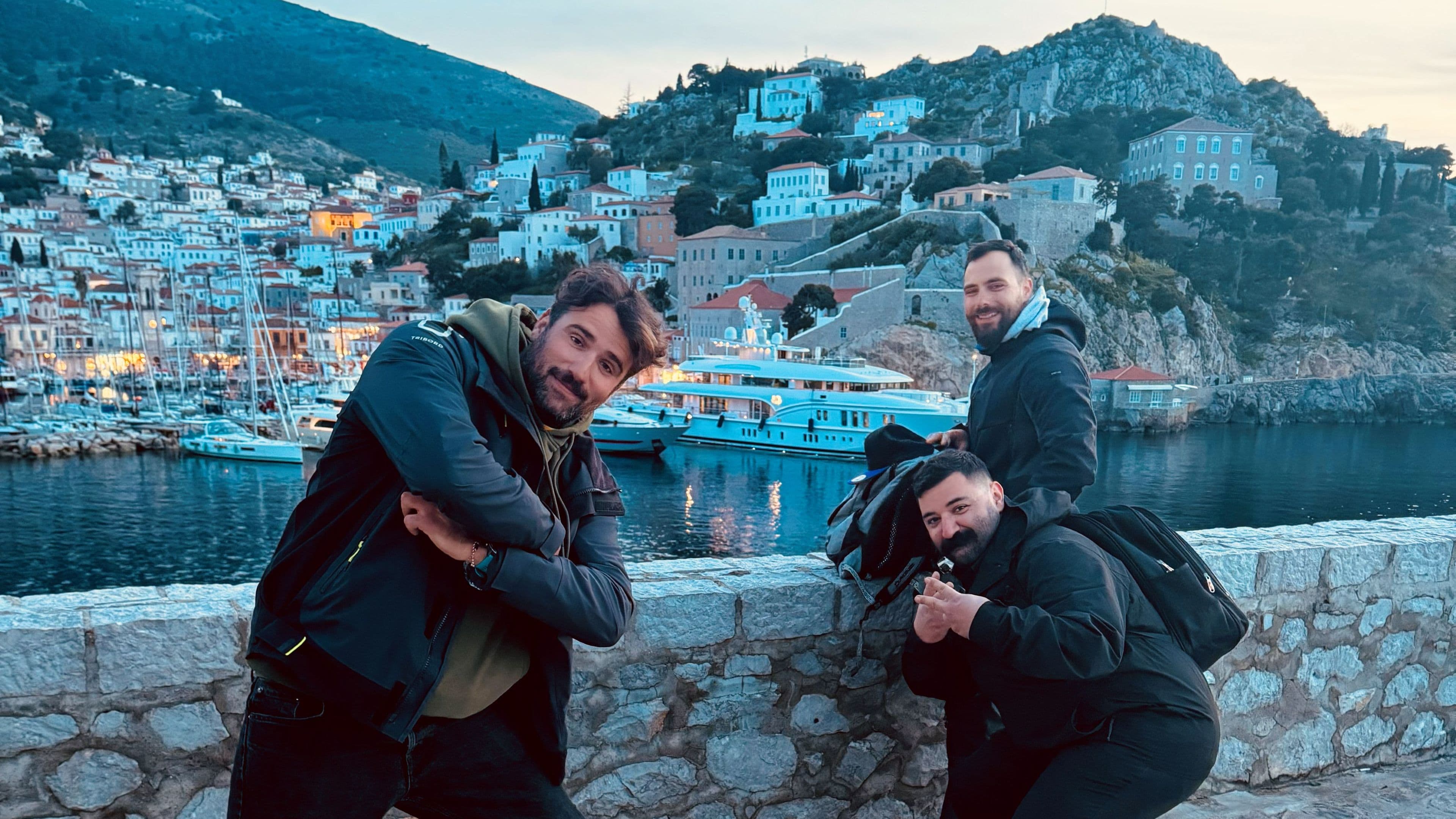 The Greek part of the crew