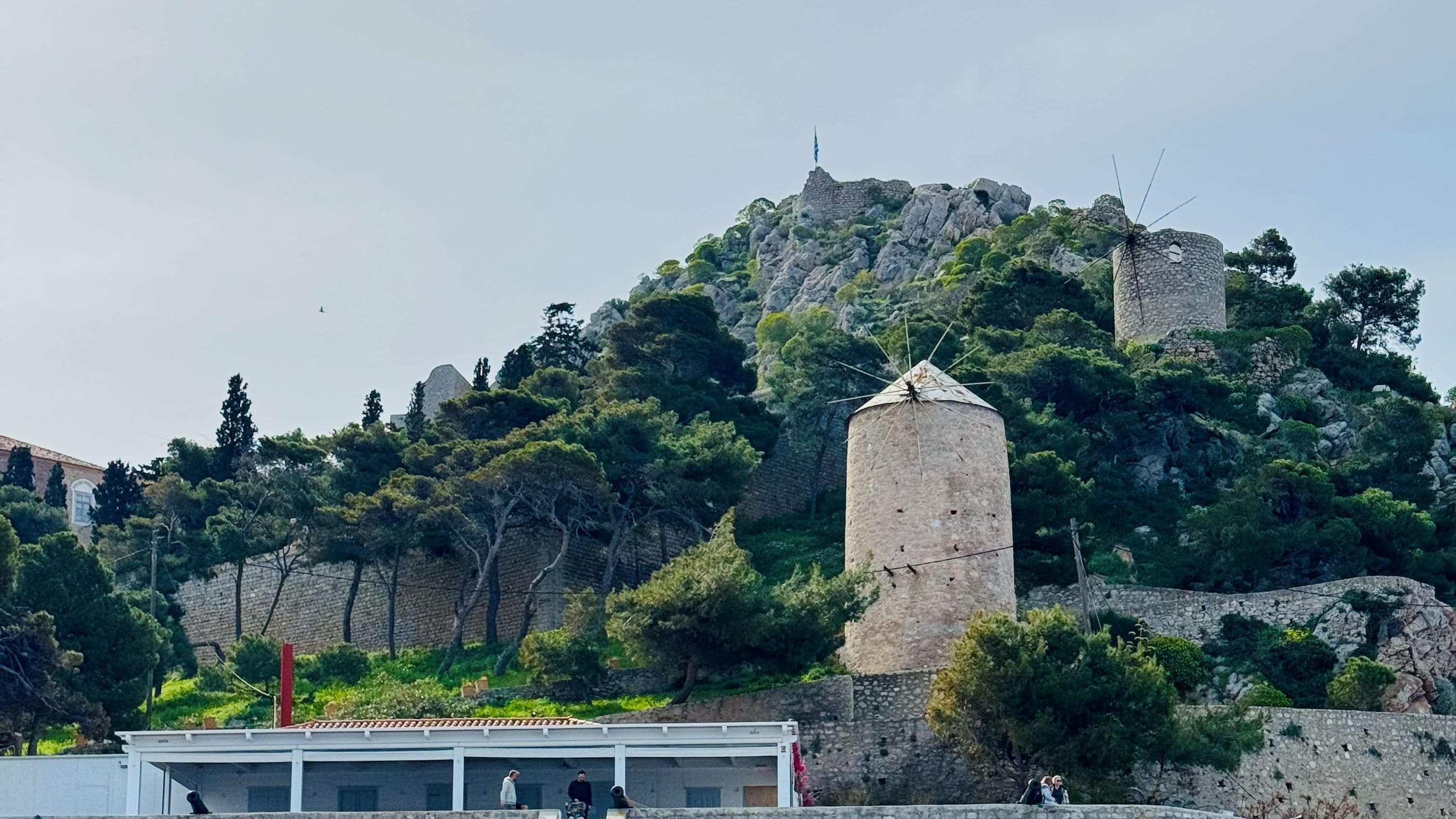 Hydra island castle