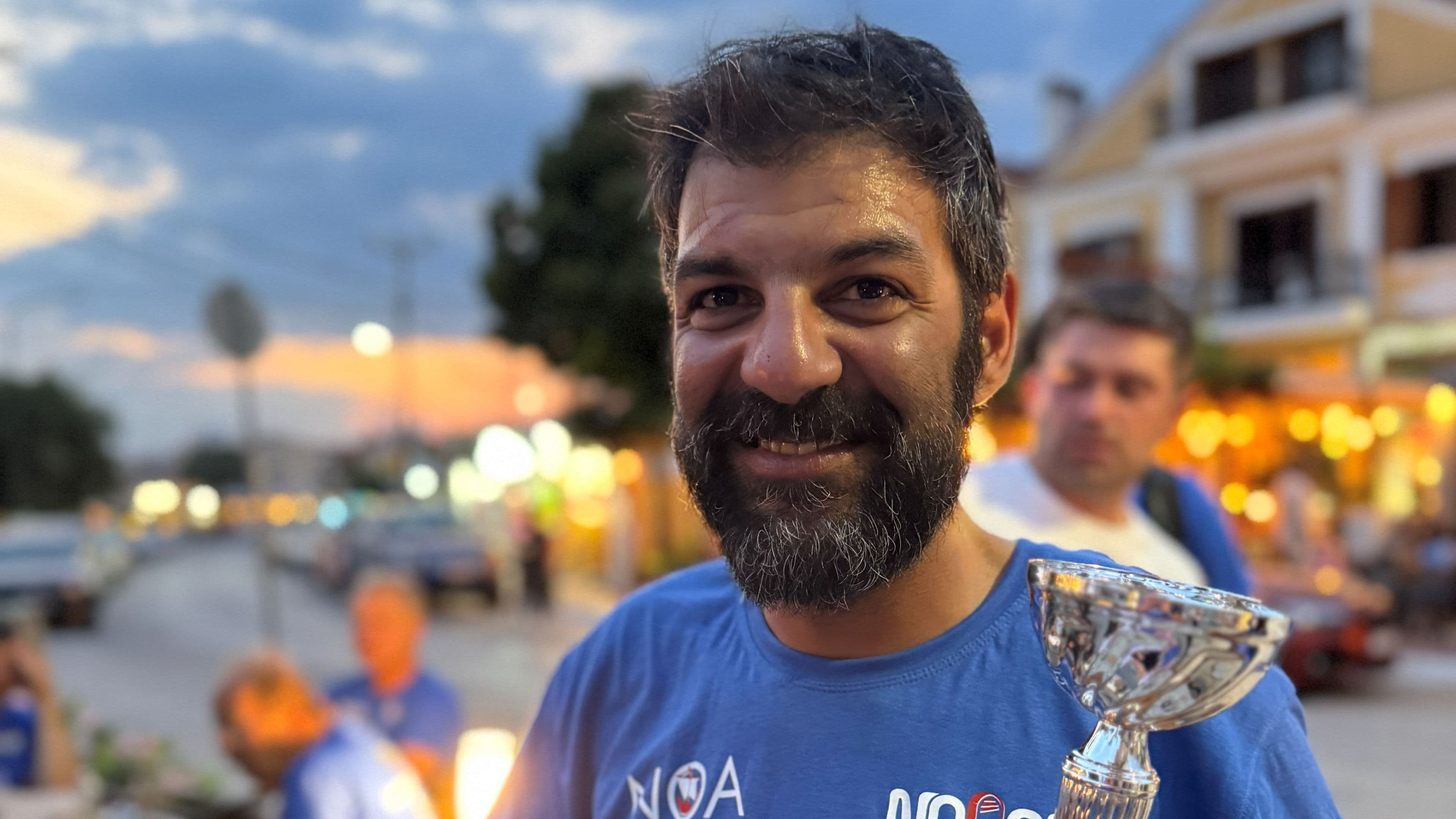 Ianny with the cup