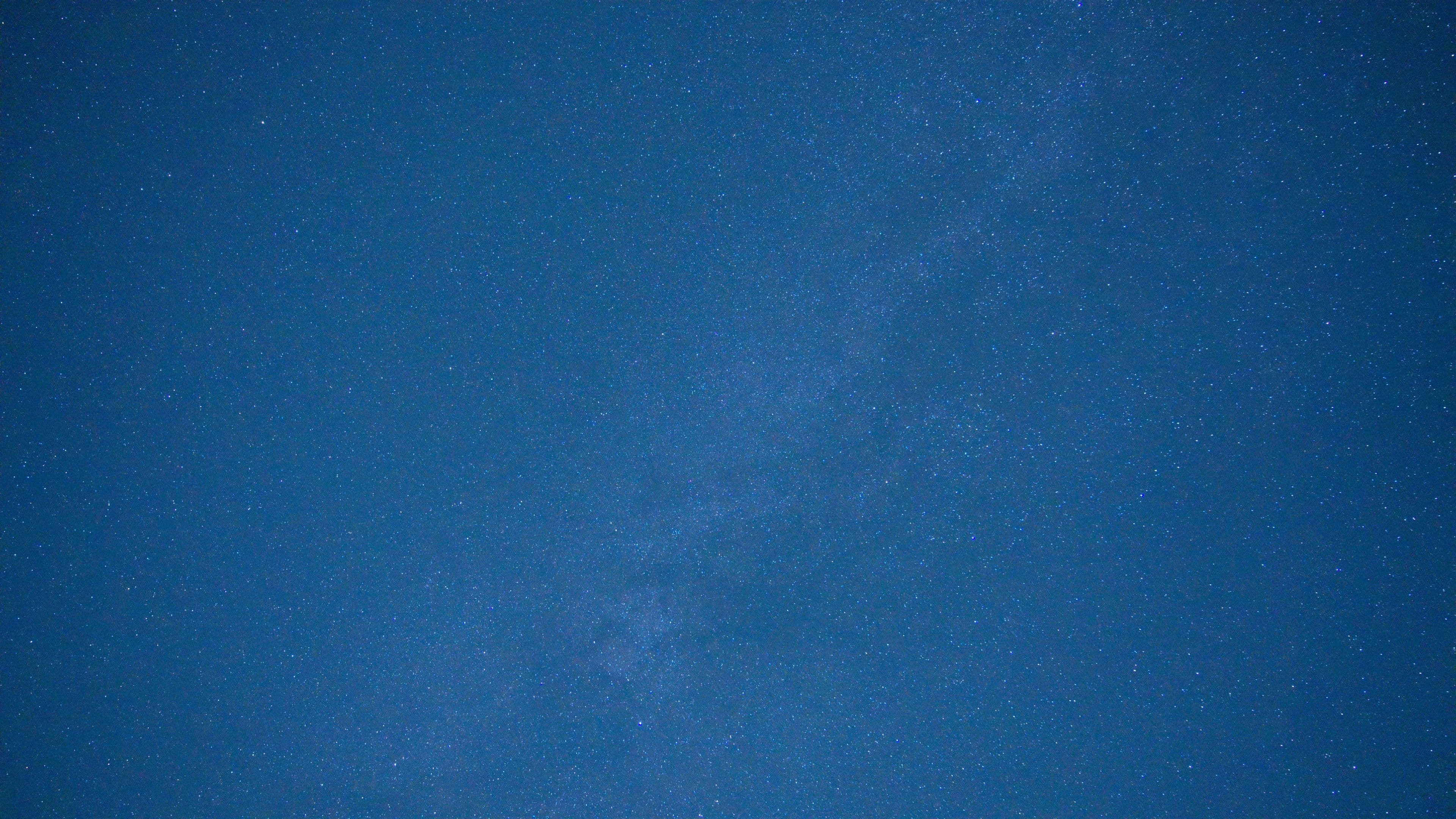 Milky way and the night sky in October after rain